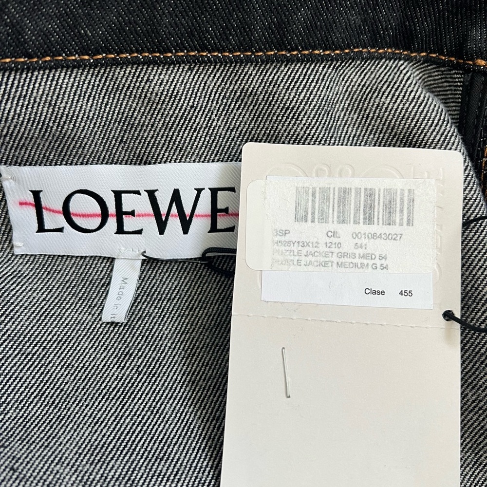 Loewe Men's Puzzle Denim Jacket - Picture 11 of 16
